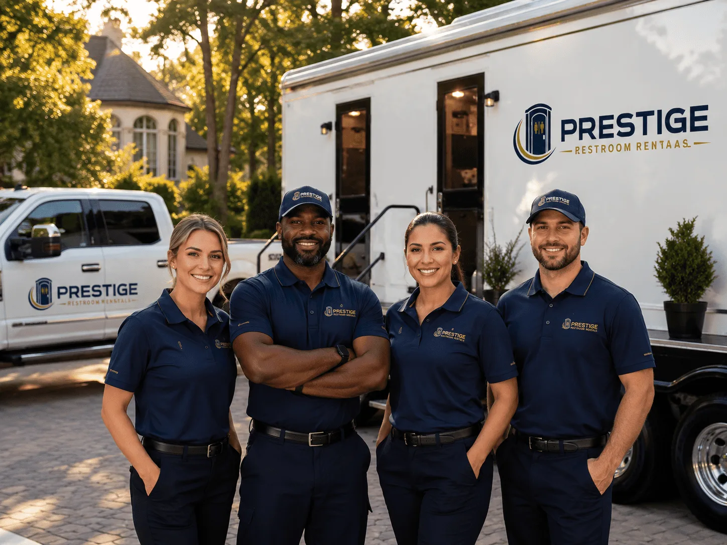 Trusted Luxury Portable Restrooms company in Keyesport, IL